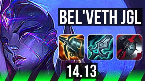 BEL VETH Vs SHACO JGL 10k Comeback 70 Winrate 35k DMG Godlike