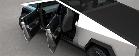 Tesla Cybertruck 2020 Opening Doors And Trunk 3d Model 109 Max Dwg Fbx Obj Unknown