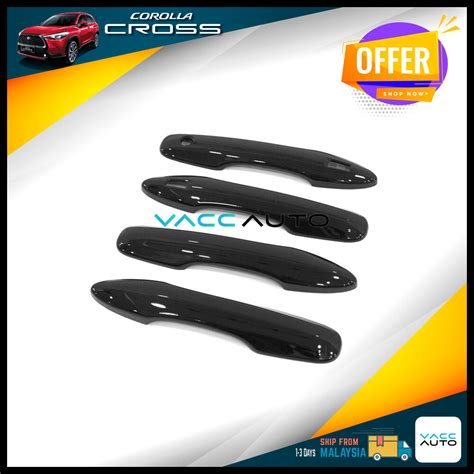 Toyota Corolla Cross Door Handle Chrome Carbon Cover Vacc