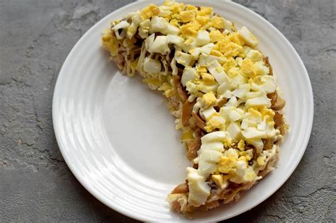 Салат Апельсиновая долька