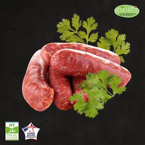 Merguez De B Uf Halal Issu D Levage Thique Et Naturel De Qualit