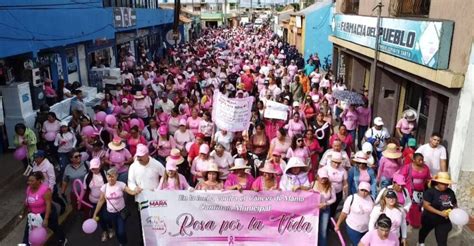 El Pueblo Responde A La Convocatoria Mara Se Visti De Rosa Lo