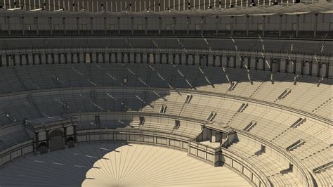 Roman Colosseum Reconstruction 3d Model Cgtrader