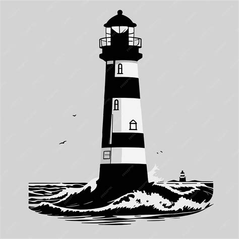 Premium Vector | Lighthouse vector