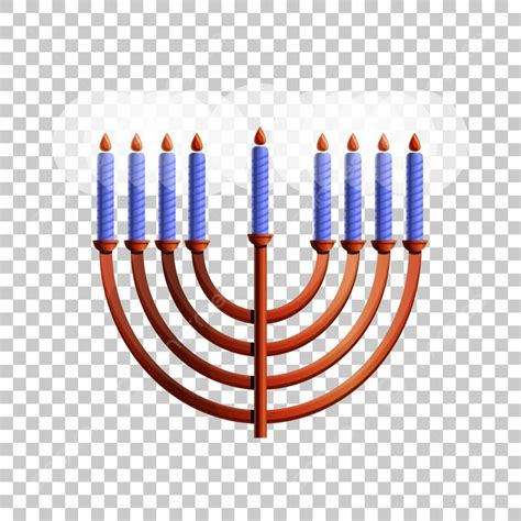 Hanukkah Menorah Vector Art Png Menorah Icon Cartoon Vector Hanukkah