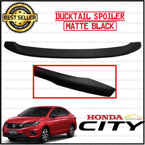 Honda City Ducktail Spoiler Matte Black Lazada Ph