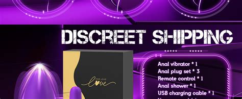 Amazon Linsecn Anal Plug Vibrating Butt Plug 5PCS Anal Toys With 10 Vibration Modes Anal