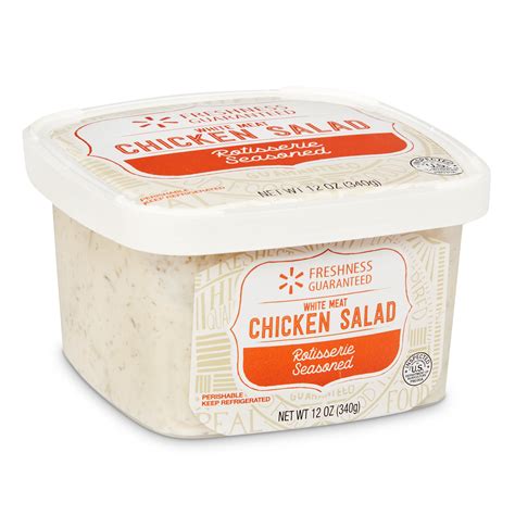 Freshness Guaranteed Rotisserie Seasoned White Meat Chicken Salad, 12 ...