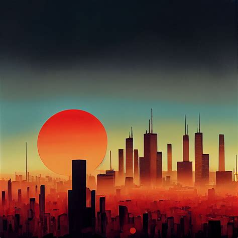 Sunset Cityscape 3.3 by sugoidigi on DeviantArt