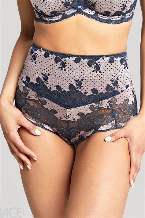 Panache Lingerie Clara High Waisted Brief Lace Lingerie