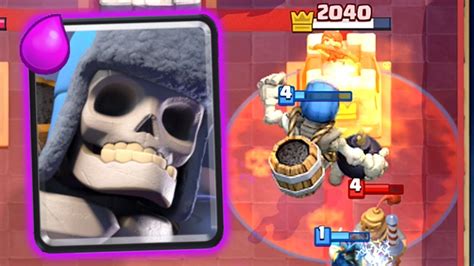 Clash Royale Giant Skeleton Deck Massive Fun Youtube