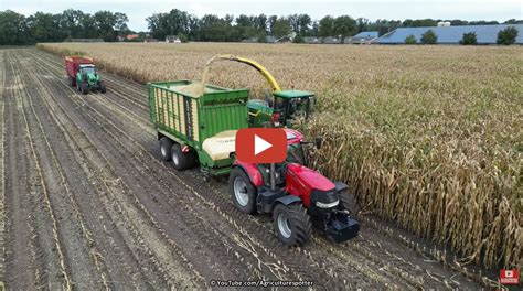 Mais Hakselen In Ederveen Met Een John Deere 7480i ProDrive Van