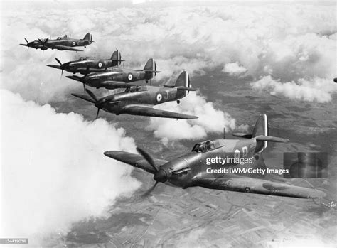 Royal Air Force In France 1939 1940 Six Hurricane Mark Is Of No 73