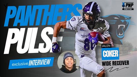 Exclusive Interview With Panthers New WR Jalen Coker Draft Day