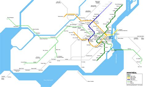 Montreal Metro Map - Jolie Madelyn