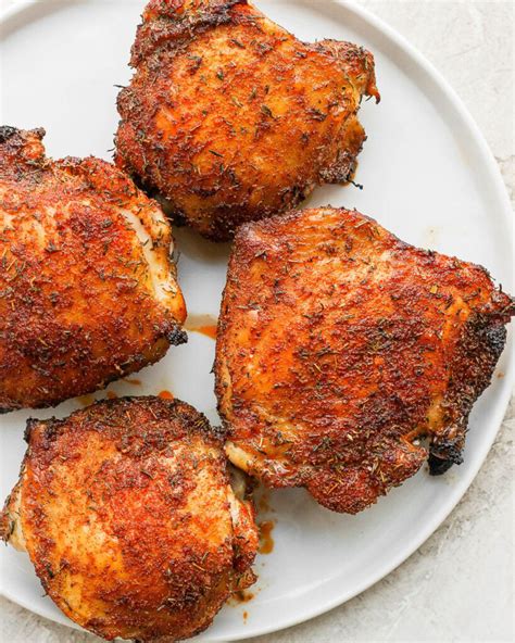 Crispy Air Fryer Chicken Thighs