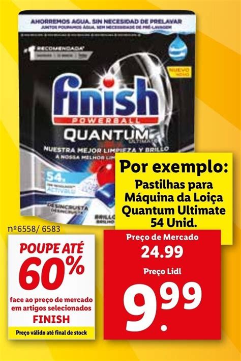 Promo O Pastilhas Para M Quina Da Loi A Quantum Ultimate Finish