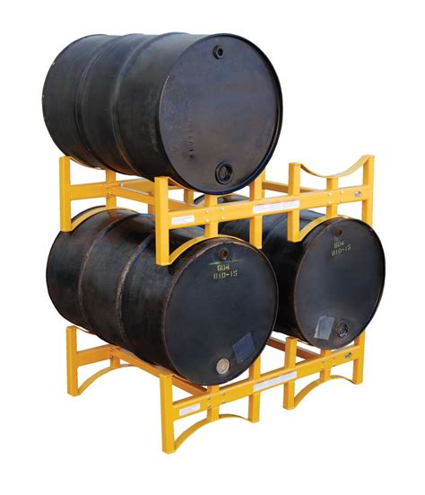 Stackable Drum Rack Gallon Drum Holder Shelves