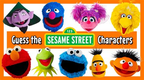 Sesame Street Character Quiz Youtube