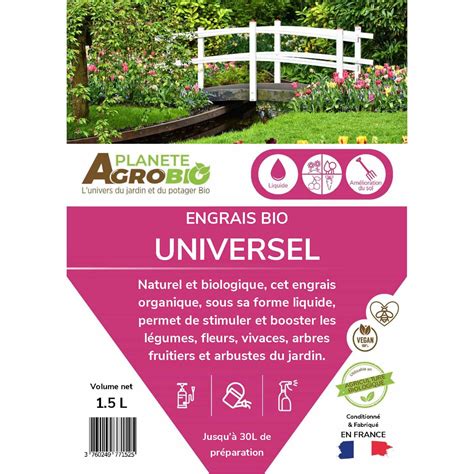 Engrais Bio Universel L Plan Te Agrobio