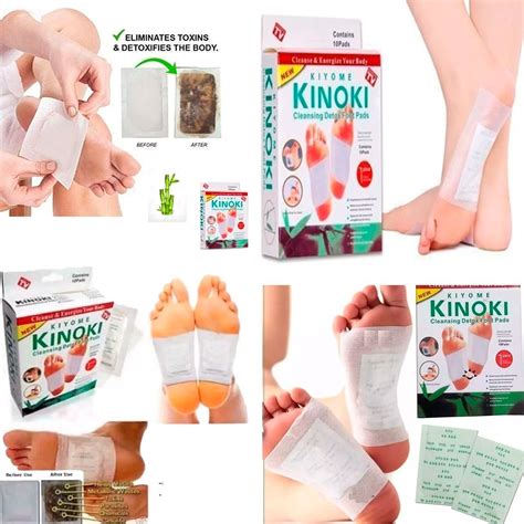 Kiyome Kinoki Parches Desintoxicantes Para Pies 10 Pz Full MercadoLibre