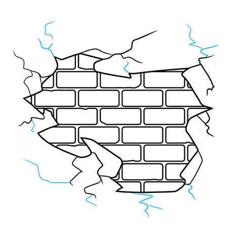 Brick Wall Drawing