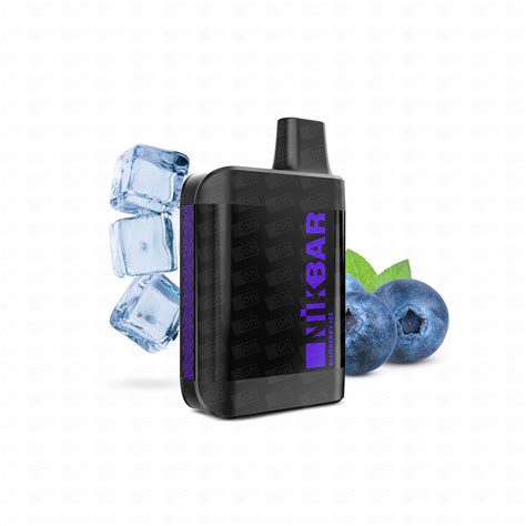 Pod Desc Rtavel Nikbar Puffs Blueberry Ice Vaporon