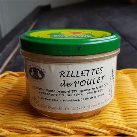 Rillettes De Poulet G Le Panier Des Trois Pierres