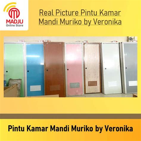 Promo Pintu Kamar Mandi PVC VERONIKA Warna Diskon 23 Di Seller Bento