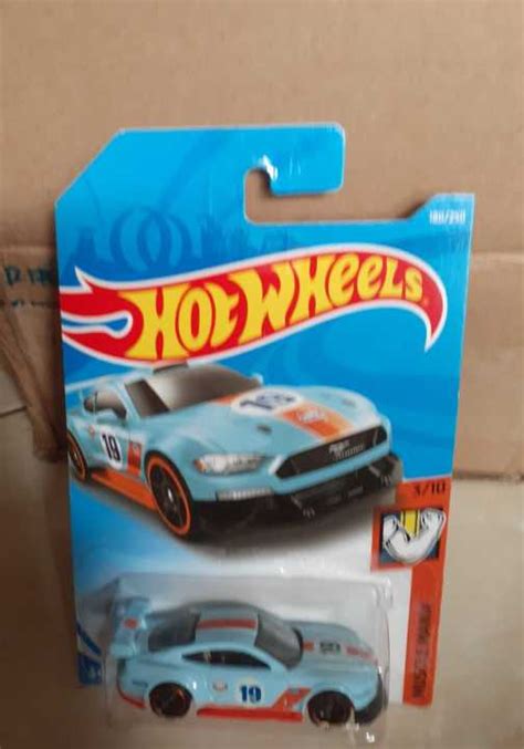 Hot Wheels Custom Ford Mustang Gt Gulf Lazada Indonesia