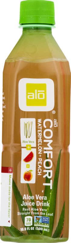 Alo Aloe Vera Juice Drink Comfort Watermelon + Peach Alo(812475012293 ...