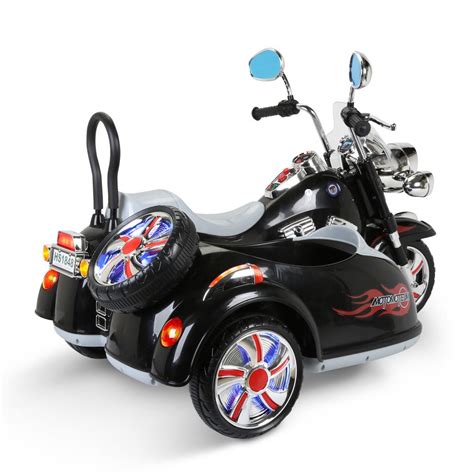 The Hammacher Schlemmer Ride On Sidecar Motorcycle Hammacher Schlemmer