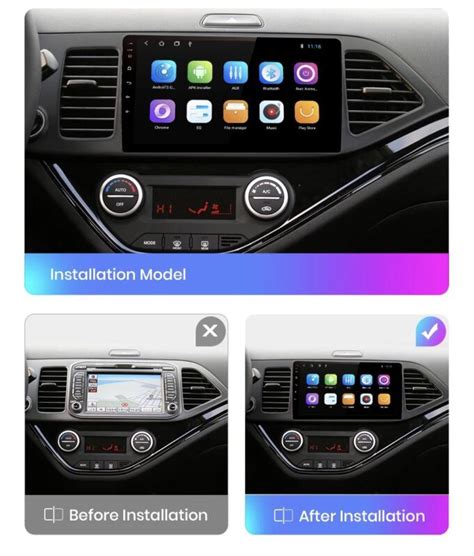 CarPlay Kia Picanto 2011 2016 Android 12 Navigatie En Multimediasysteem