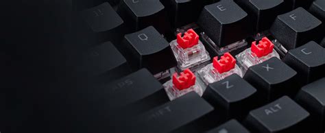 HyperX Alloy Rise Mechanical Ultra Customizable Hot Swappable Switches Ambient Light Sensor