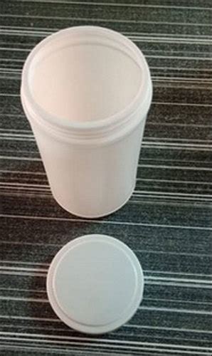 White Leakage Proof Round Plastic Jar 500 Gm At Best Price In Hyderabad