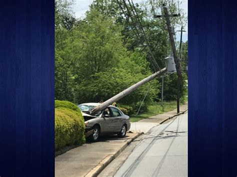 Two People Injured When Car Hits Power Pole In Gainesvi