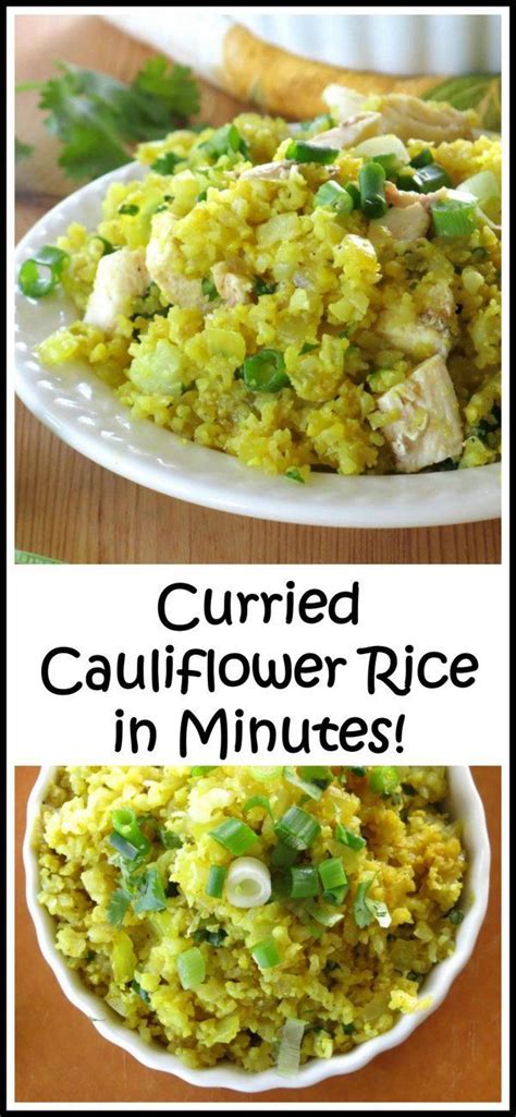 Curried Cauliflower Rice Takes Less Than 15 Minutes To Prepare And Is Ready In Even Less Time