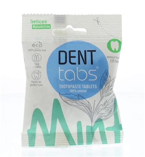 Denttabs Tandenpoets Tabletten 125 Stuks Nu 6 49 Medicijnen Nl