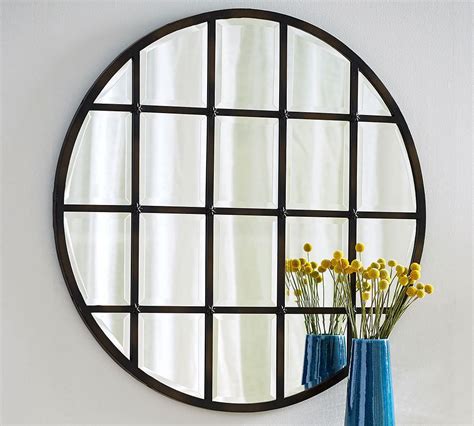 Eagan Multipanel Round Wall Mirror 44 Pottery Barn