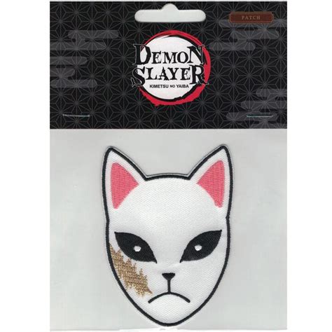 Demon Slayer Sabito Mask Iron Sew On Patch – Shadow Anime