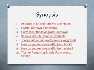 Graffiti Removal Tips & Tricks | PPT