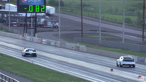 Corvette Vs Mustang GT Drag Races Look Truly Classic But Someone Needs