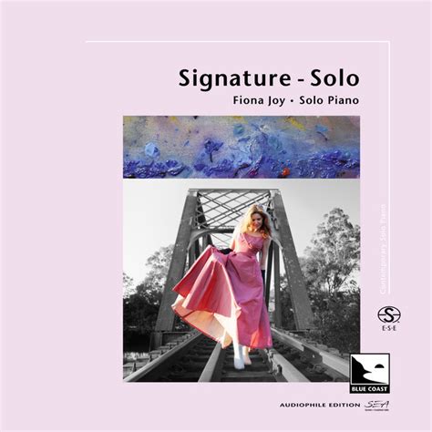 Signature Solo Audiophile Edition Sea Album By Fiona Joy Hawkins