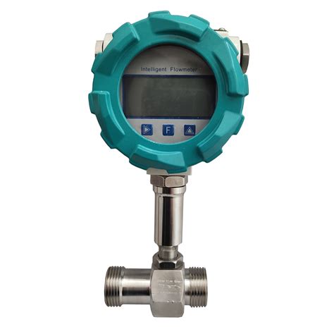 Flange Clamp Thread Connection Hygienic Liquid Turbine Flowmeter