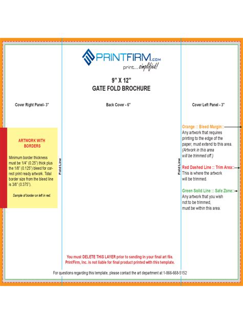 Gate Fold Brochure Template - 6 Free Templates in PDF, Word, Excel Download