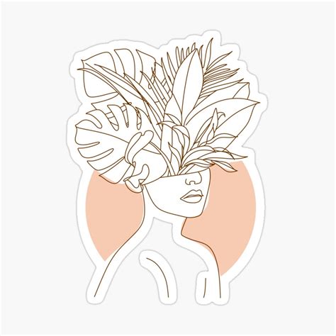 Hair Illustration Plant Illustration Graphic Illustration Woman