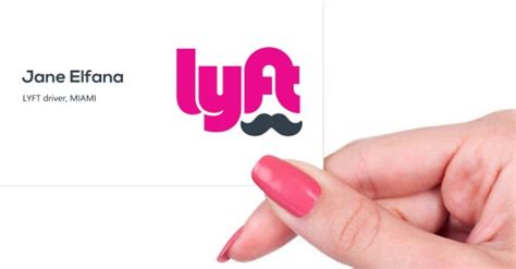 Lyft Business Cards Printed By Printelf Free Templates PrintElf