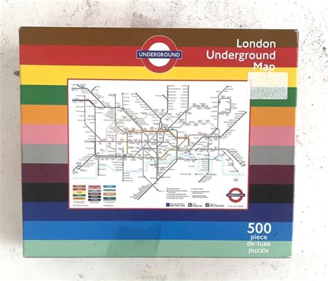 Mappa Della Metropolitana Di Londra Pezzi Puzzle Pre Elizabeth