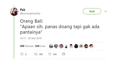 Cuitan Netizen Tanggapi Cuaca Panas Ini Bikin Ngakak Hot Liputan
