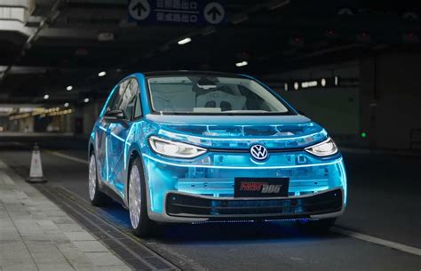 Новости — Volkswagen ID.3 превратили в прозрачный комп на колесах